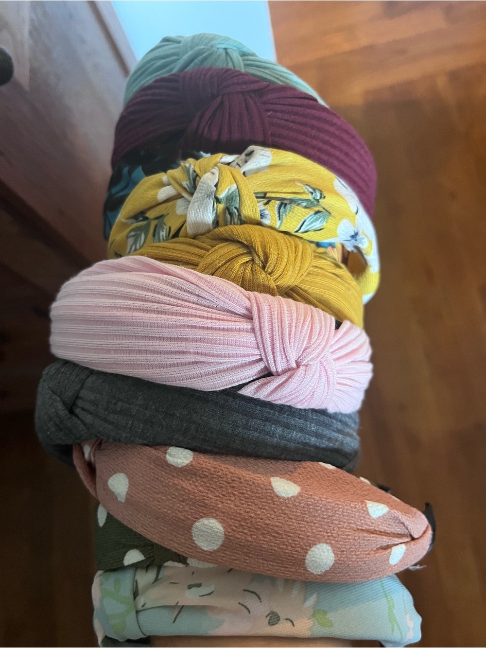Women’s Knot Headband Set - Pink, Yellow, Gray, Green & More